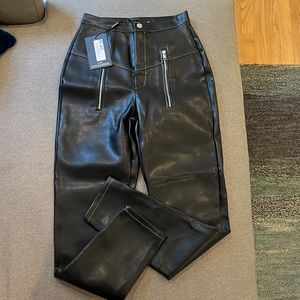 TAGS STILL ON leather pants